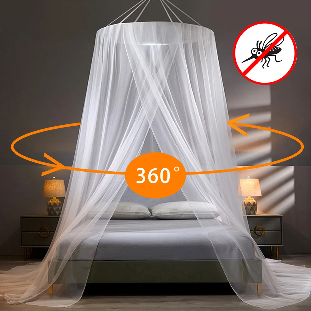 Mosquito Net YanYangTian Bed Canopy on the Bed Mosquito Net Summer Camping Repellent Tent Insect Curtain Foldable Net living room Bedroom