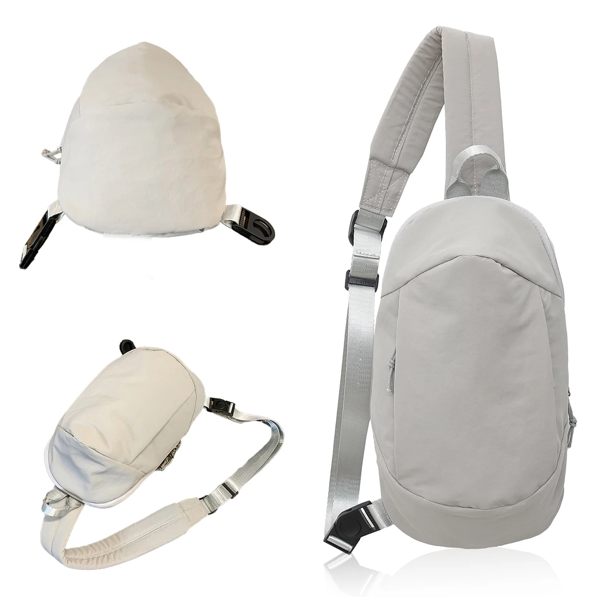 Crossbody Bag Men's Casual Chest Bag 2025 New Fashion Trendy Brand Small Shoulder Bag Women's Lightweight Sports Waist Bag Shoulder Bag