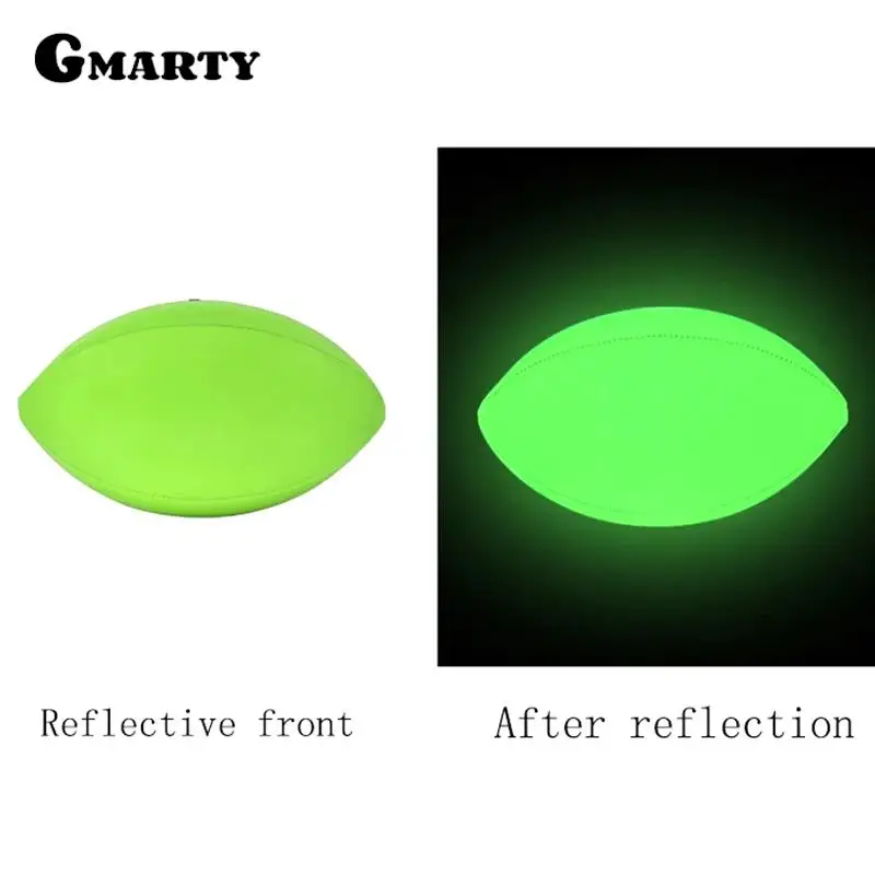 

Size 6 Training Luminous Rugby Ball Professional Grade Ball Ideal Toss Kick Practice For Youth & Adult Indoor Outdoor Use