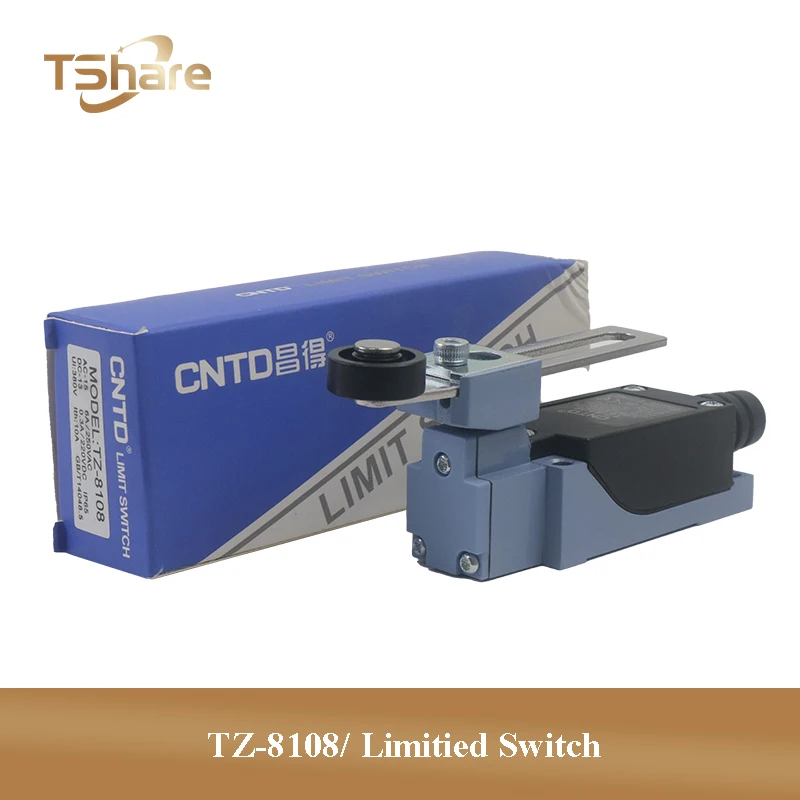 

1PC High Rigidity Structure TZ-8108 Adjustable Roller Lever Limit Switch for Woodworking Machine
