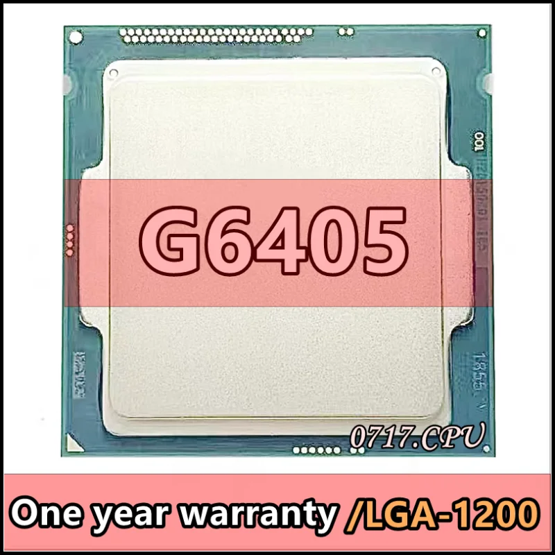 

G6405 SRH3Z 4.1 GHz Used Dual-Core Quad-Thread CPU Processor 4M 58W LGA 1200