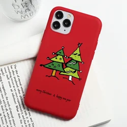Festive Holiday Reindeer & Santa Phone Case - Cute Christmas Gift Cover - iPhone 7 8 or SE (Style 1)