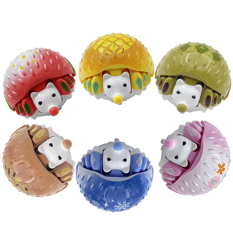 Hot Sale Cartoon Animal Car Model Collection Hedgehog Toys Pull-Back Kids Souvenir Anime Cars Baby Birthday Gift for Children