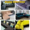 Solid Color Thicken Elastic Sofa Cover Living Room Protector Kids Slipcover Couch Cover Seat Cushion Washable Removable 1pcs 6