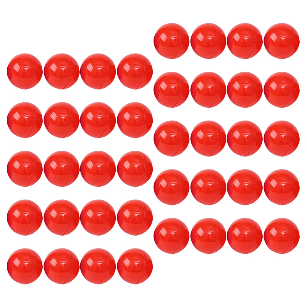 

100 Pcs Lottery Ball Colored Balls Props Sphere Picking for Party Plastic Funny Raffle Drawing