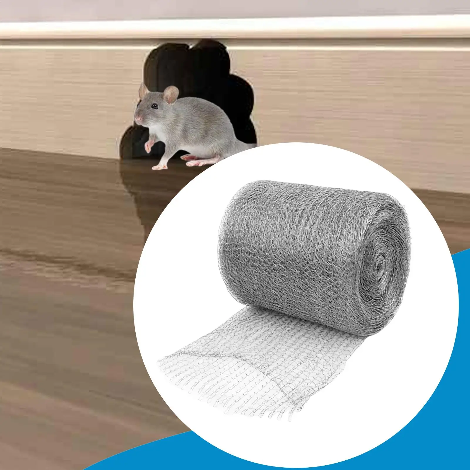 Mice Proof Vent Covers Soft Root Protection Net Wire Mesh For Mice Control For Crevice House Farm Wall Holes Air Conditioning