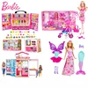 Barbie Cute Girl Dolls Toys Birthday Surprise Gift Diy Toys for Kids Fashion Dolls for Girls Doll Toy Beautiful Princess Hair 1