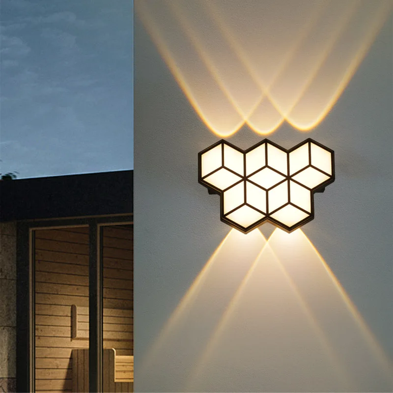 

Shineknot LED Outdoor Wall Lamp Waterproof Courtyard Wall Lamp Corridor Wall Lights zm0046