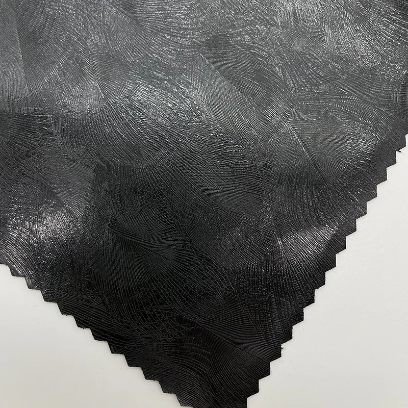 New Four-Sided Knit Bottoming Fabric 0.5m Men's Wear Women's Clothing Children's Wear PU Face Fabric Artificial Leather Clothing