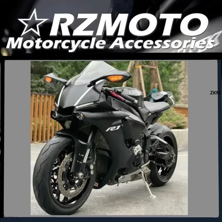 

4Gifts New ABS Motorcycle Fairings Kit Fit for YAMAHA YZF - R1 R1m 2015 2016 2017 2018 15 16 17 18 Bodywork Set Black Matte