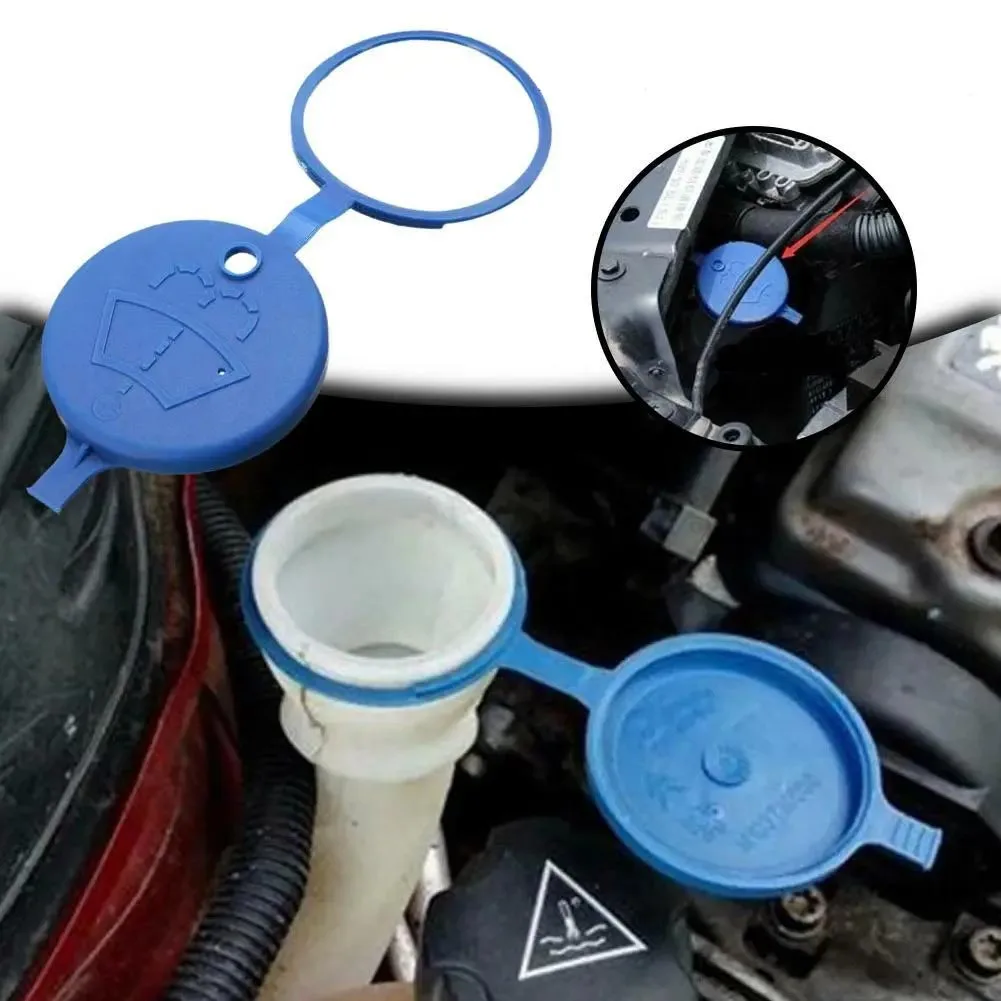 Car Windshield Wiper Washer Tank Bottle Pot Cap Fluid Reservoir Lid Cover For Peugeot 106 206 207 406 5008 Citroen C2 C3 C5 windshield washer cap windshield washer tank cap