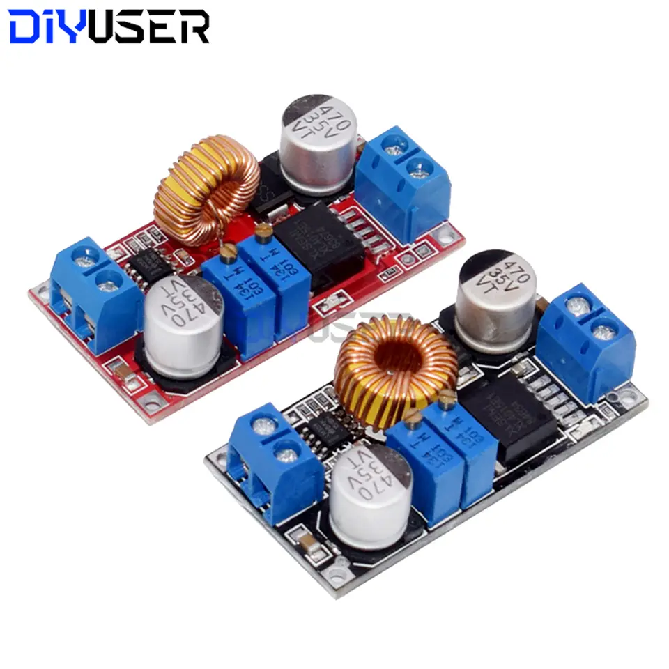 XL4015 5A DC-DC Step Down Buck Converter Fixed Frequency Adjustable Voltage Power Module image 1