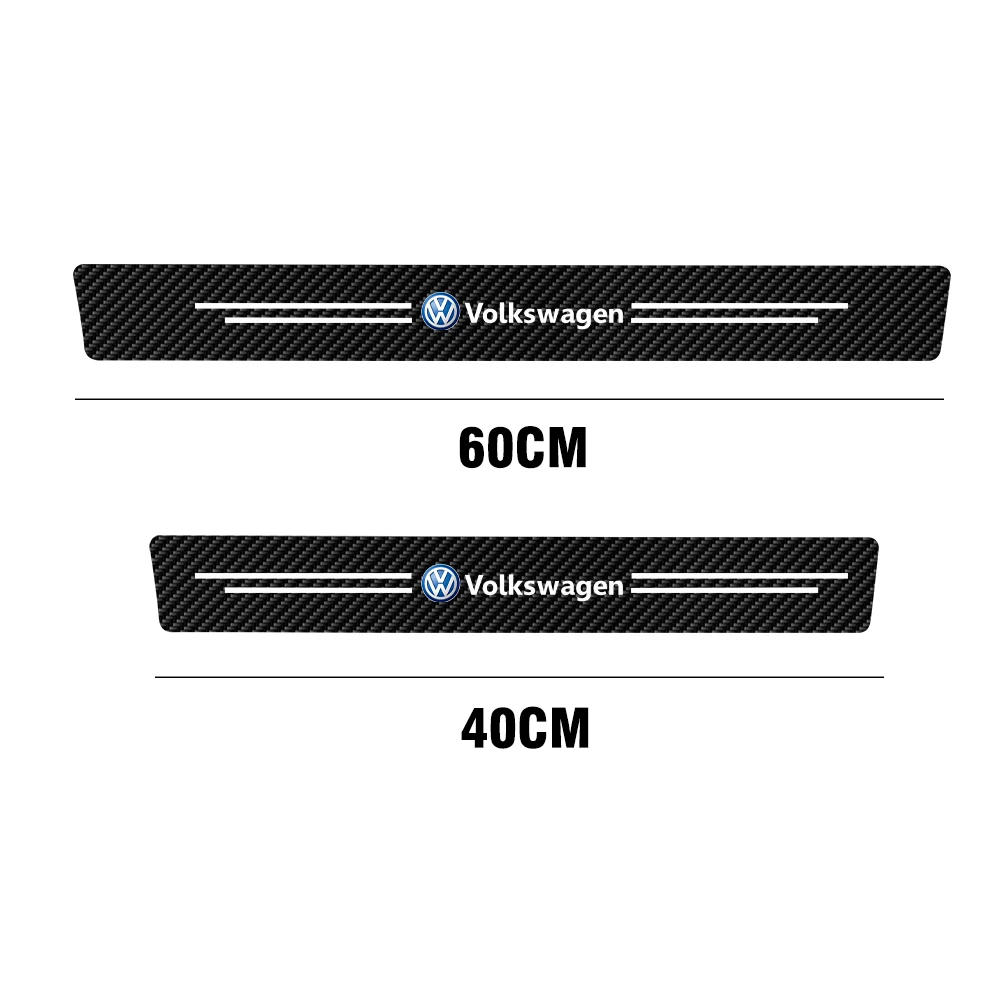폭스바겐 Vw 티구안 제타 Mk6 시로코 폴로 투란 골프용 자동차 문짝 씰 보호대 스티커, 방수 내마모성 액세서리