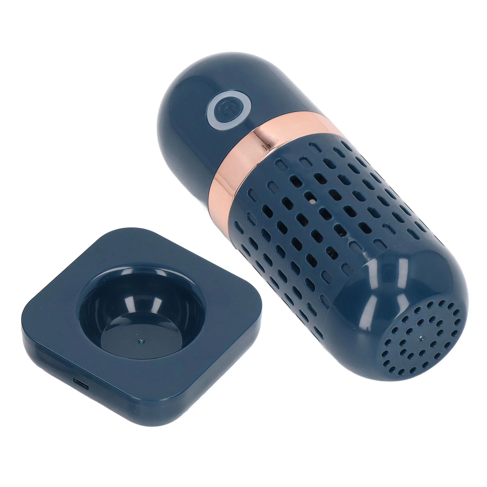 Fruit Vegetable Cleaning Machine Multifunction Food Purifier Capsule Shape IPX7 Waterproof Food Grade Flexible for Traveling 2