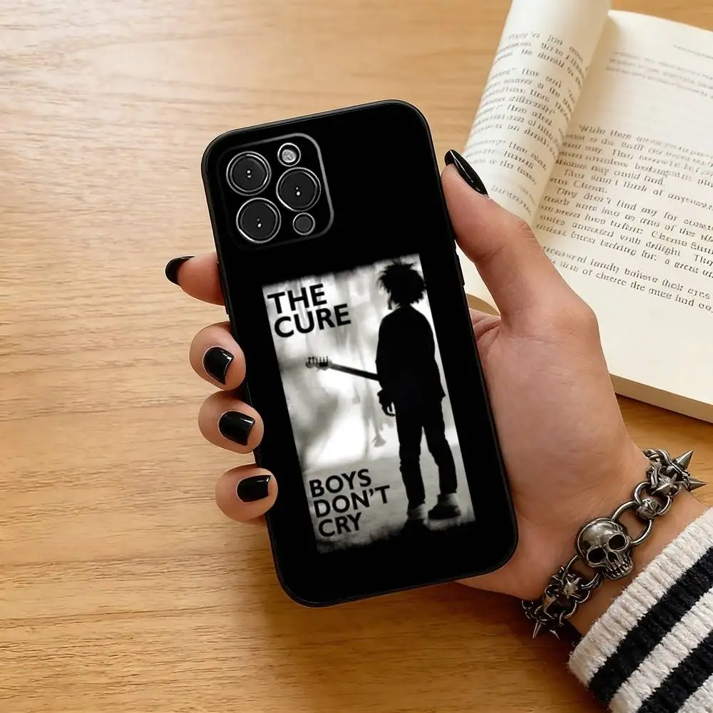 Sleek Soft Black C-Cure Band Phone Case Cover