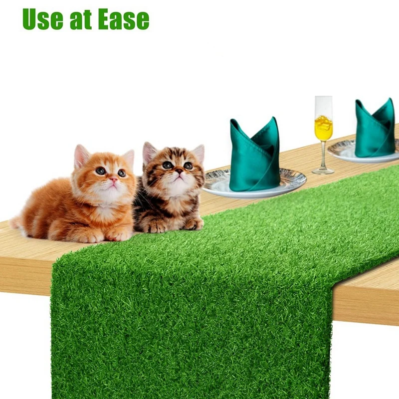Artificial Grass Table Runner, 30 X 90Cm Table Runner, Faux Grass Table Runner, DIY Football Tablecloth, Table Runner 4