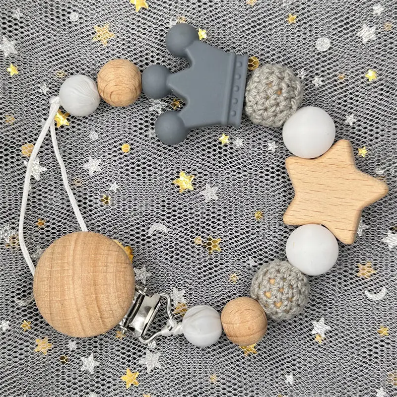 Custom pacifier clip