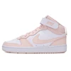 Nike Women's Shoes Big Children's Shoes Court Borough Mid 2 (Gs) Sports Shoes Fashion Trendy Casual Shoes Velcro Mid-Top Sneakers Cd7782-122
