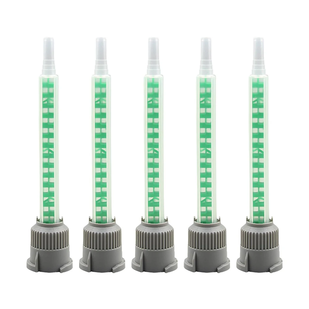50 Stück/100 Stück 3,5 Zoll Epoxid-Mischdüsen-Spitze für selbstklebenden Pistolen-Applikatoren, 1:1 und 1:2 statischer Mischer, Kunststoff-Harz-Mischspitze – Detail 7