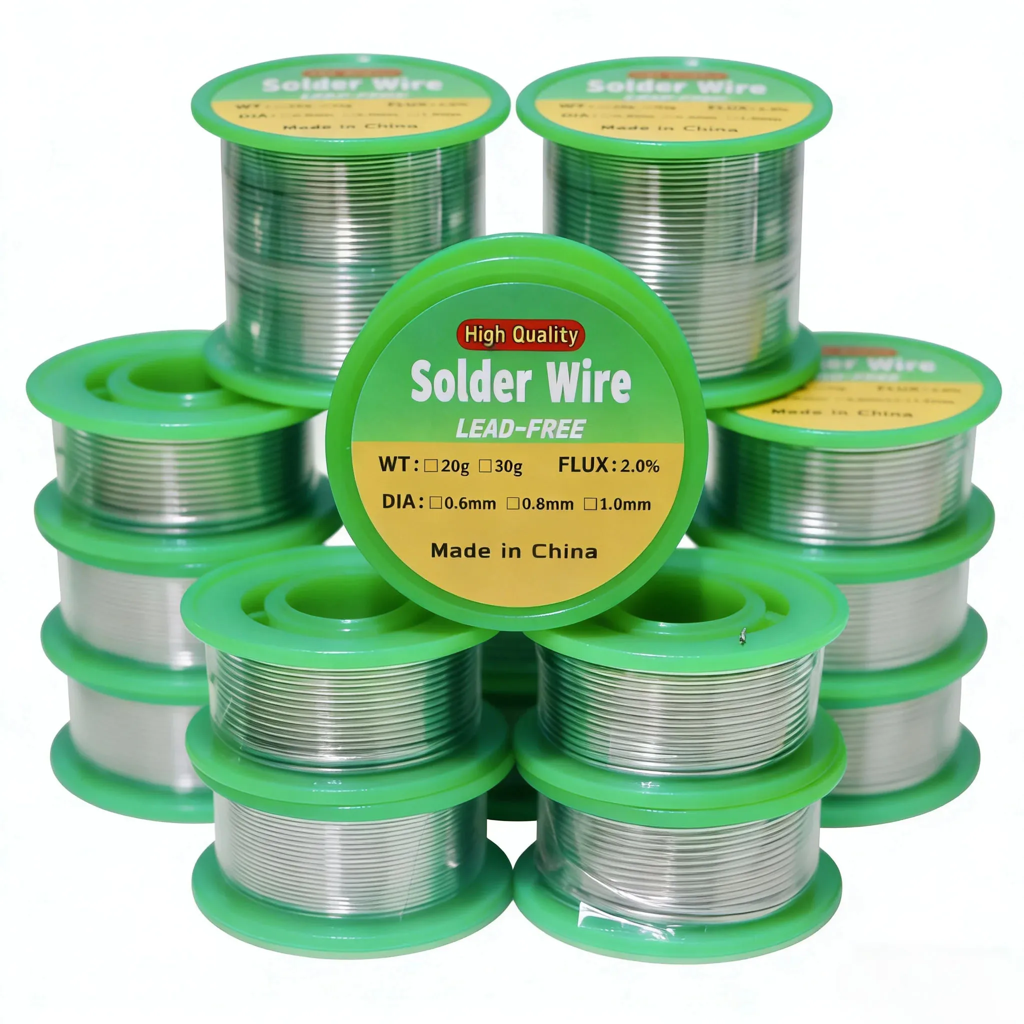 Fil de soudure pour modélisme 20g/30g/50g - 0.6mm/0.8mm/1.0mm