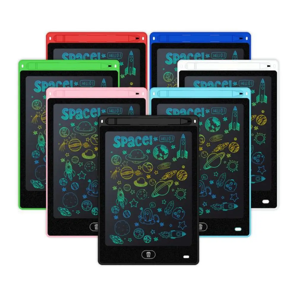 

Digital 4.4 inch LCD Learning Toy Notepad Blackboard Graphic Aids Writing Tablet Drawing Board with Pen