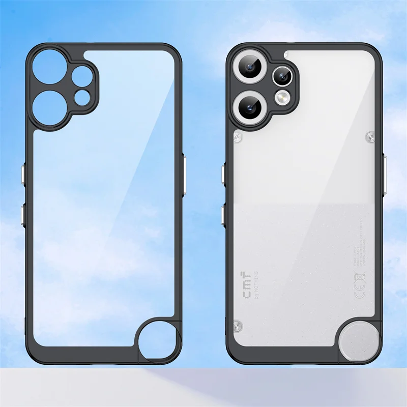 Enhanced Clear Silicone TPU Shockproof Phone Case with Air Cushion Protection