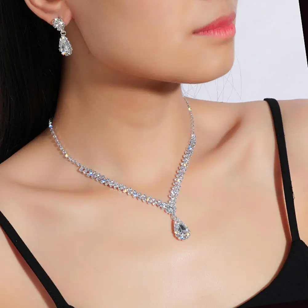 1 Set Women Necklace Set Geometric 