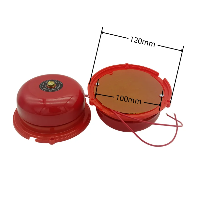 Automatic Electric Bell 220v School or Factory Bell Controller Ring Timer 4 inch Alarm Apartment Call Doorbell