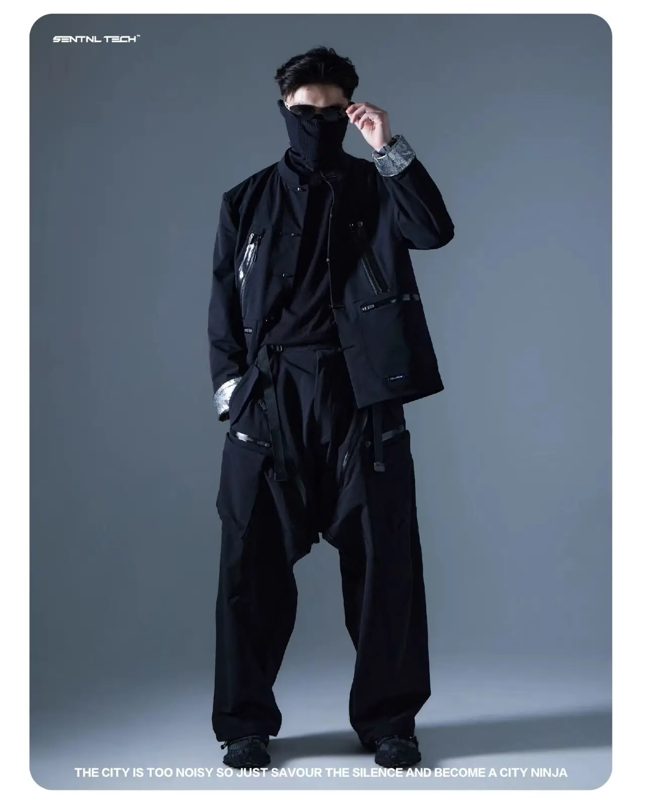 Silenstorm 25aw Functional tang suit jacket multipocket honeycomb inner material techwear aesthetic chinese style -
