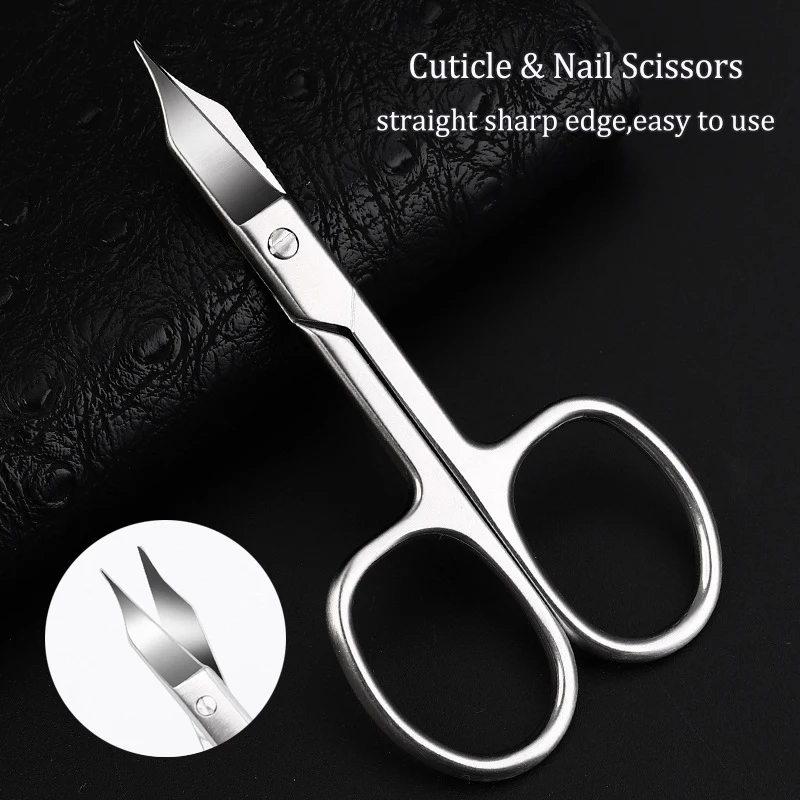1Pc Professional Thick Toe Nail Scissors Cutter Clipper Manicure Curved