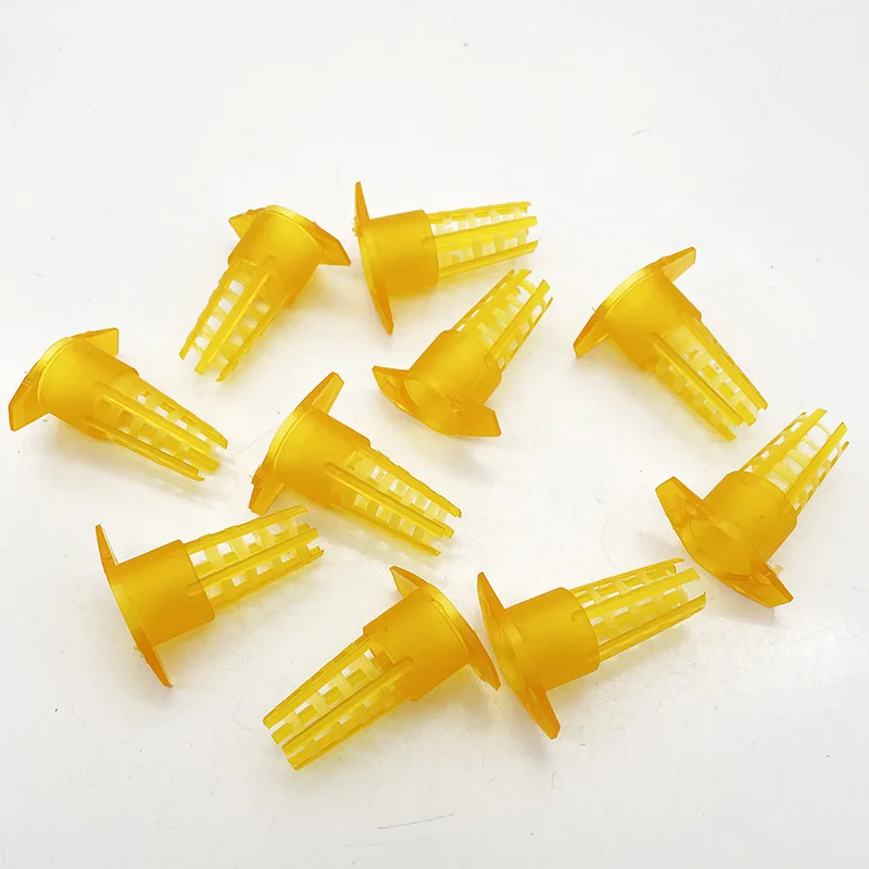 Beekeeping Tools Beekeeping Accessories 30 Pcs Plastic Beekeeper Queen Cage Protective Cover Beekeeping Equipment Bee Queen Rearing System Device Farm Beekeeper Tools