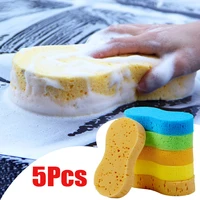 Car Wash Sponge Honeycomb Large Sponges High-density Car Washing Sponge Block Auto Detailing Foam Cleaning Tools Car Accessories 1