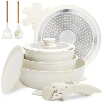 10-Piece Ceramic Cookware 1