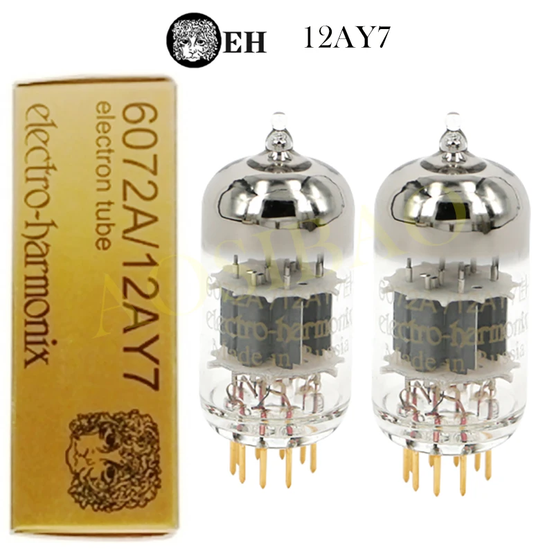 EH 12AY7 6072A Electronic Tube Precision Matching 12AY7 6072A Vacuum Tube Amplifier Kit DIY Audio Valve  Genuine 3