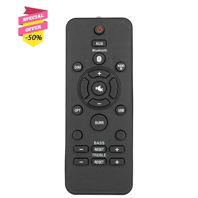 RT996580004176 Remote Control For Philips Soundbar HTL2101 HTL2101A HTL2102 HTL2105 HTL2109 HTL2151 HTL5120 HTL2111A HTL1190B