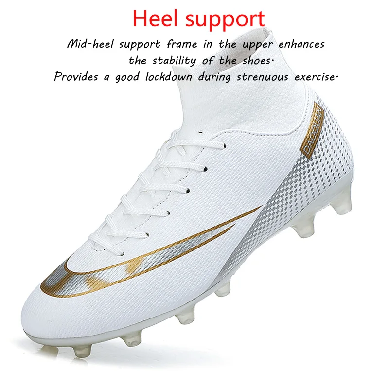 Quality Football Boots C.Ronaldo Soccer Shoes Assassin Chuteira Campo TF/AG Soccer Sneakers Professional Training Shoe