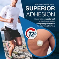 Self-adhesive Anti-Chafing Marathon Nipple Stickers for Running Cycling Long distance Eudurance Sports 1