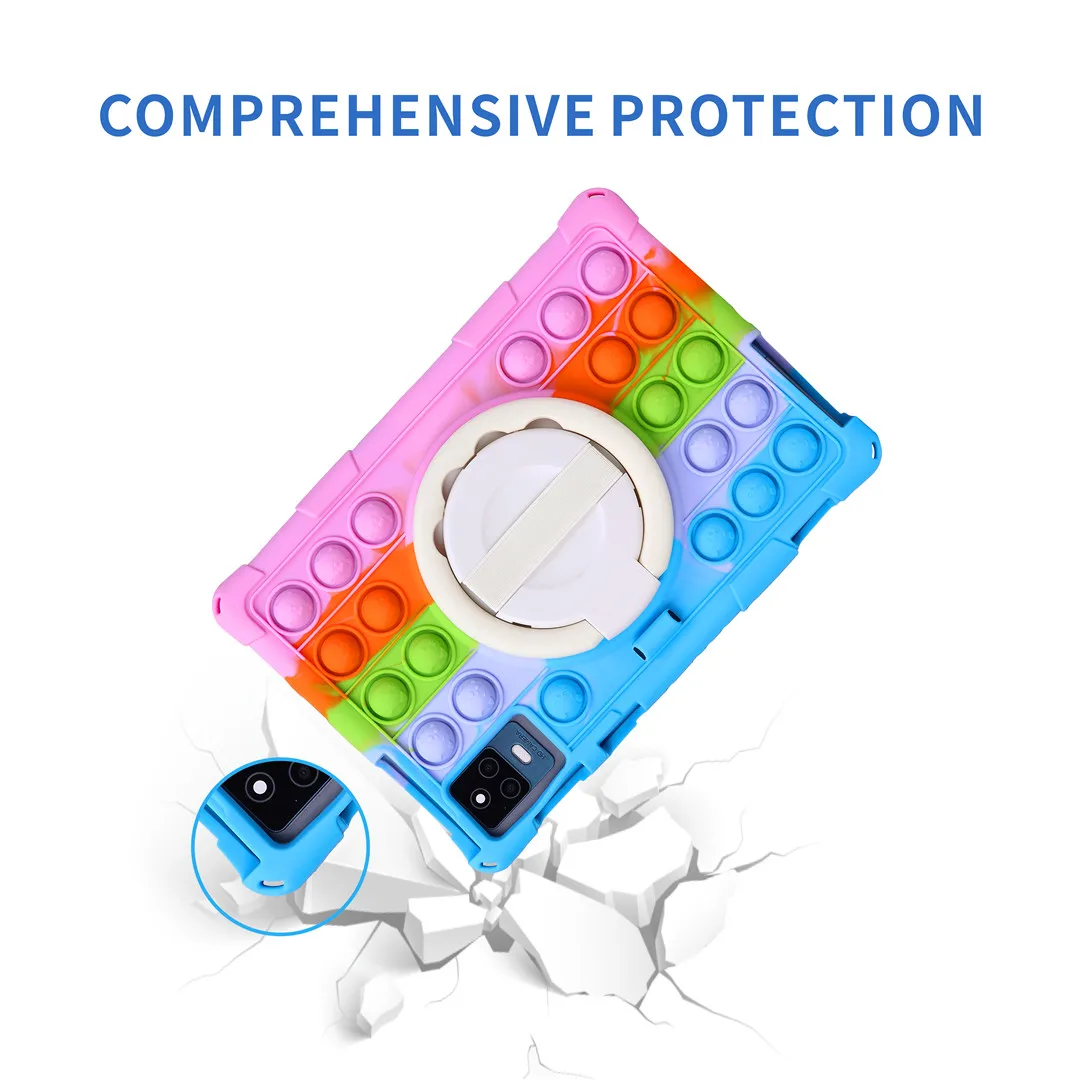 Soft Bubble Silicone Tablet Case - Durable 10.1 Inch Protective Cover