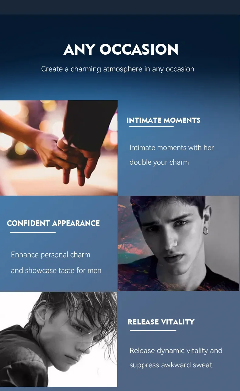 100ml Musk Man Perfume Spray | Long-Lasting Floral Fragrance