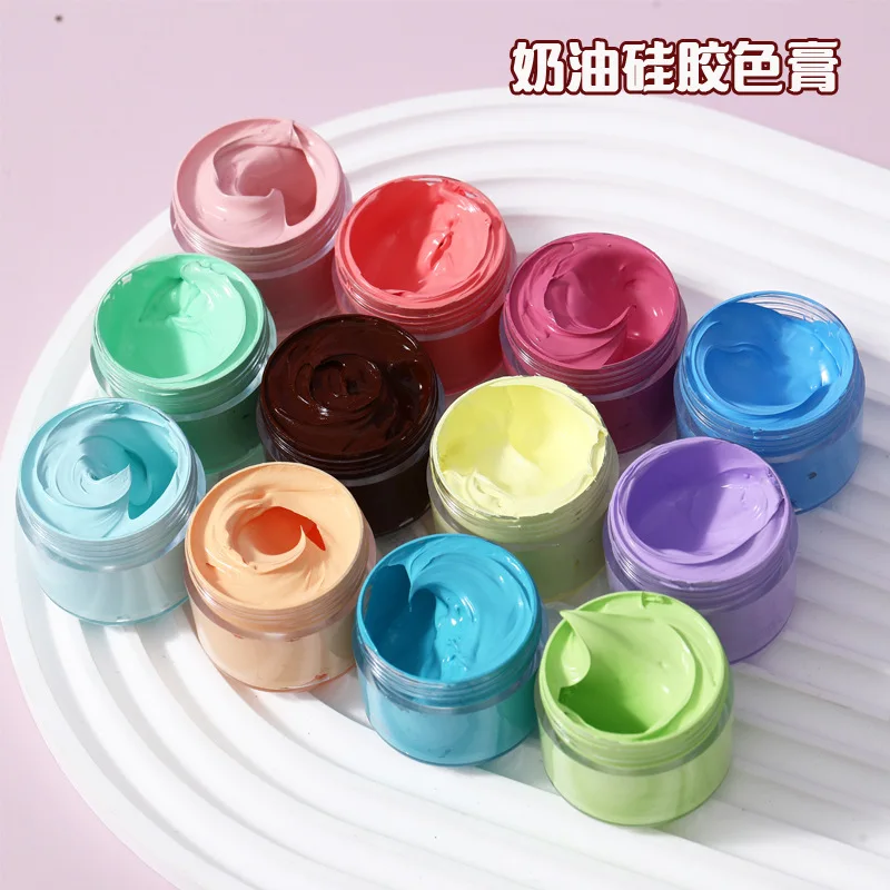 Liquid Silicone Color Paste for DIY Crafts and Painting