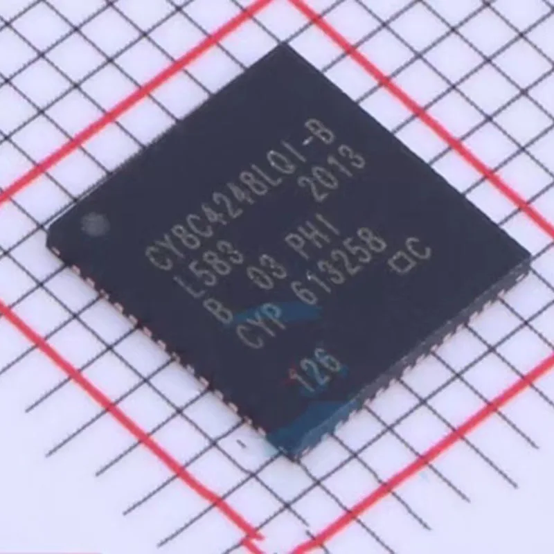 

CY8C4248LQI-BL583 Integrated circuit, processor, microcontroller, RF microcontroller-MCU PSoC4
