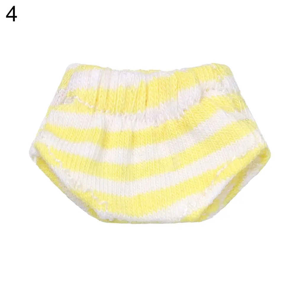 Striped Knit Doll Outfit with T-Shirt, Shorts, & Socks - Cute Gift Set