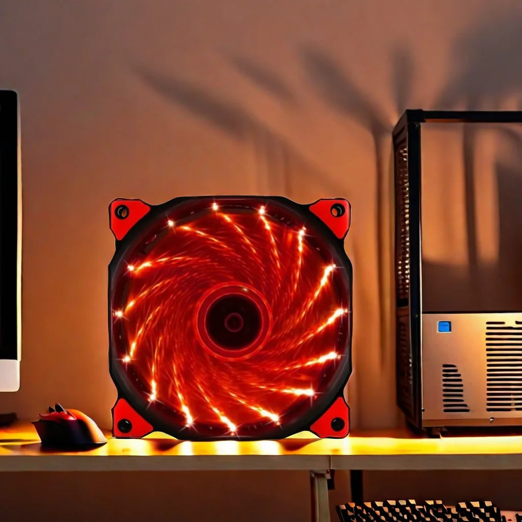 120mm-PC-Computer-Ultra-Silent-LED-Cooling-Fan-Radiator-12CM ...