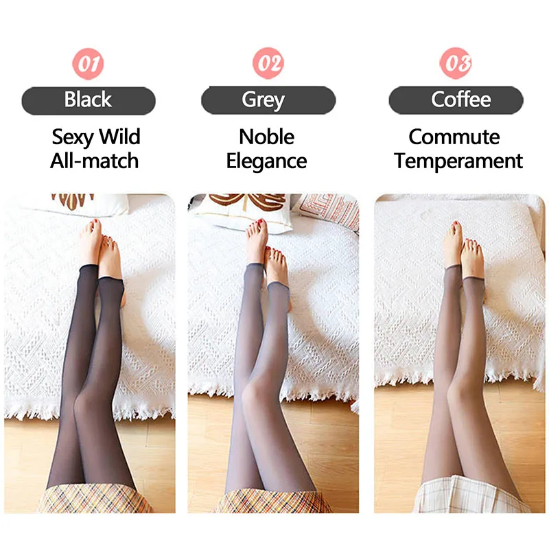 Fleece Tights Winter Tights for Women Underwear Winter Panty