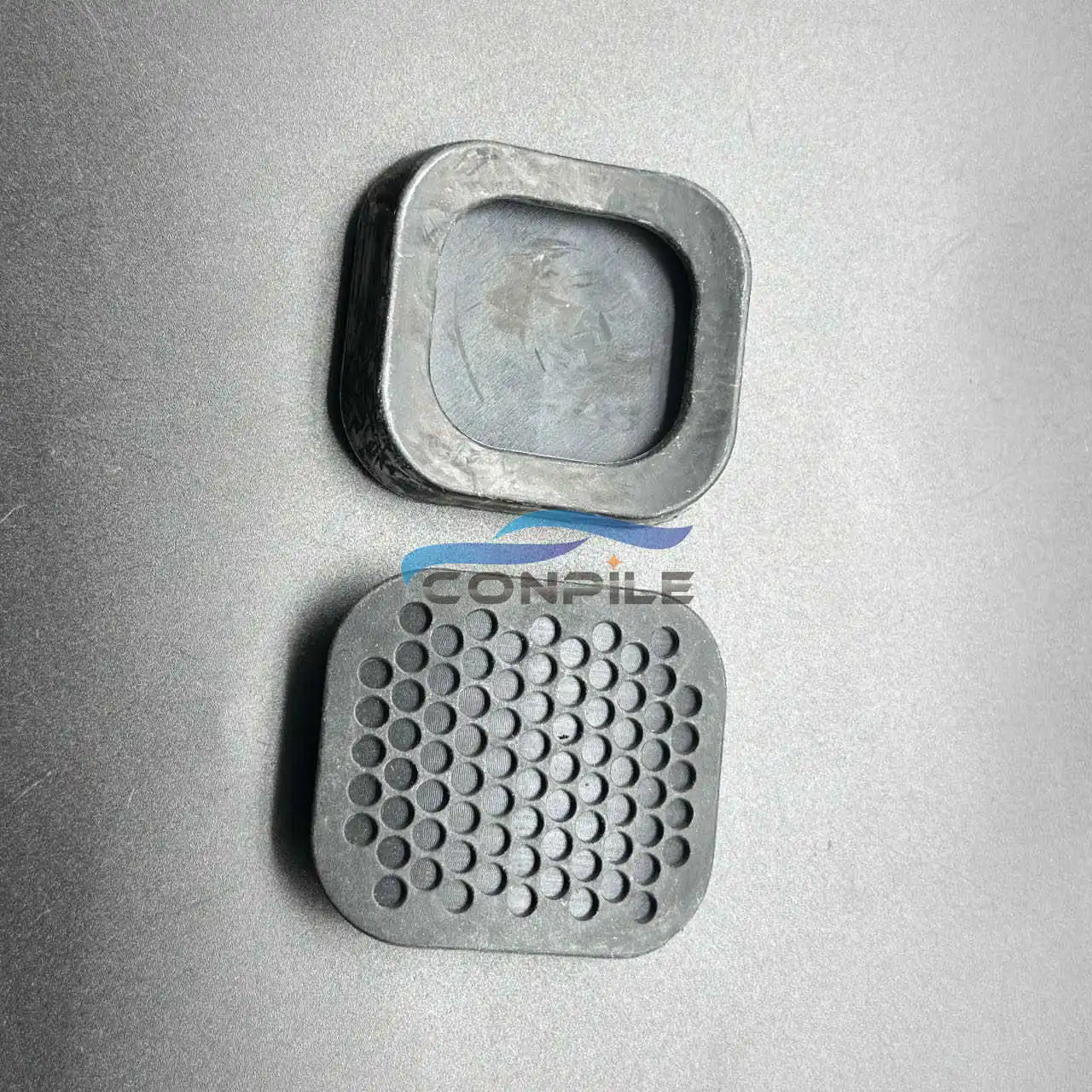 Clutch Pedal RPad Rubber brake Floor Mat Non-Slip Pad 2pcs For maxus V80