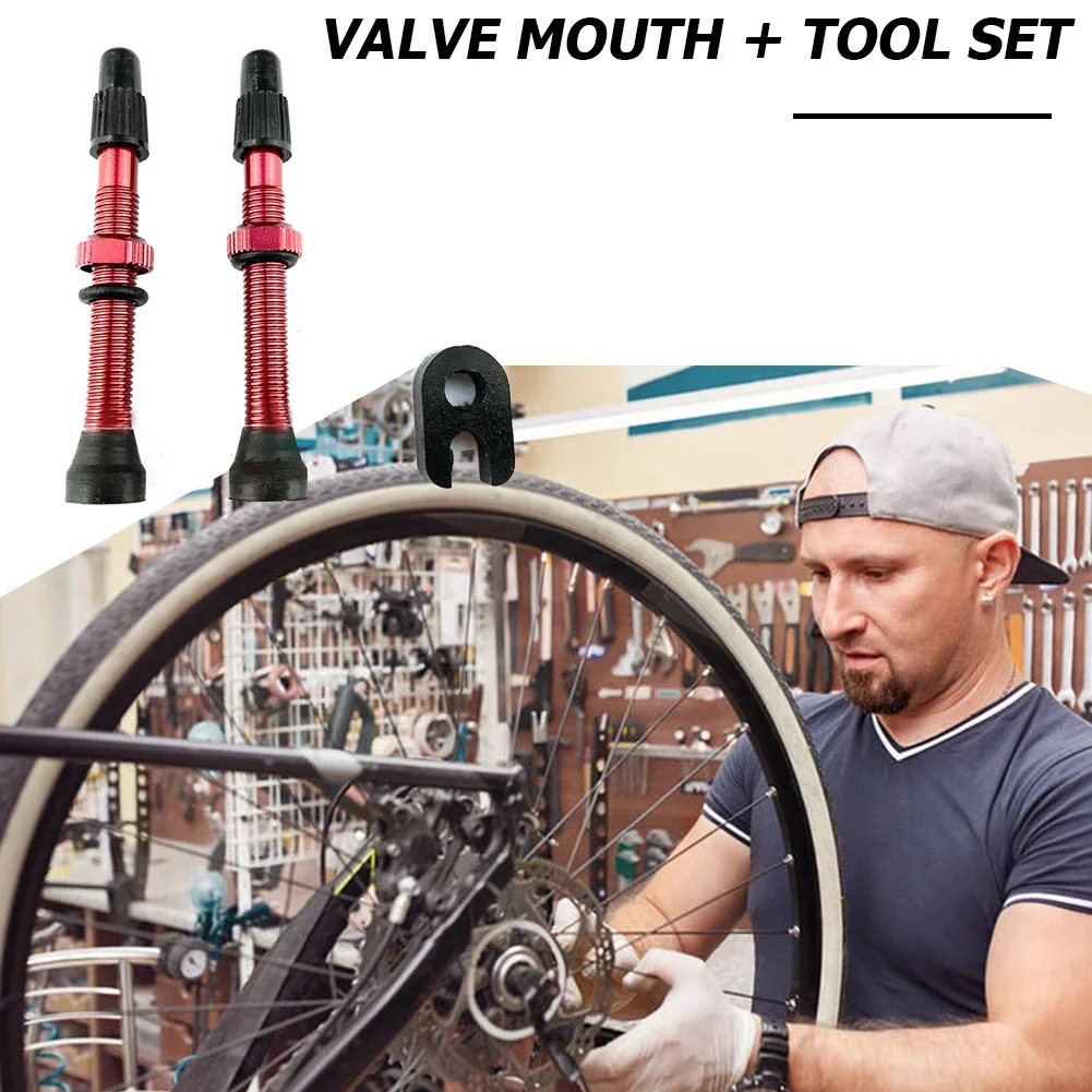 Bicycle Tubeless Valve Bicycle Valve 1PC for Road MTB Bike