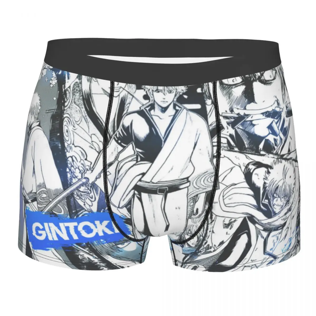 Gintama Sakata Gintoki Slip Boxer Da Uomo Mutande Manga Cut Pantaloncini Sexy Di Alta Qualità Altamente Traspiranti Idea Regalo