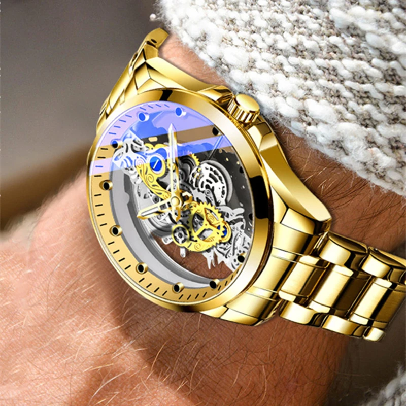Men's Wristwatch Clock, Poedagar Watches Men