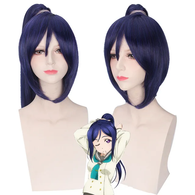 

Парик для косплея из аниме «Love Live», искусственные волосы для Хэллоуина
