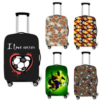 Football Basketball Soccer Baseball Luggage Cover for Travel Elastic Suitcase Protective Covers Anti-dust Trolley Case Cover 1